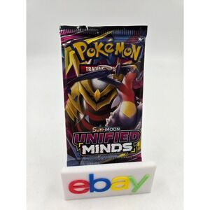 Pokemon Sun Moon Unified Minds Trading Card Game Booster Pack NEW SEALED